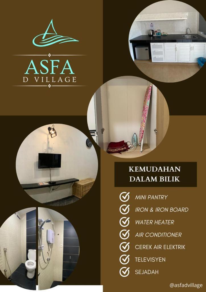 Asfa D Village - Resort - Homestay - Family Room Kemasik Dış mekan fotoğraf